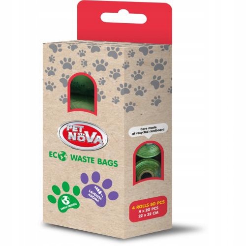 

Petnova worki na odchody psa biodegradowane Eco