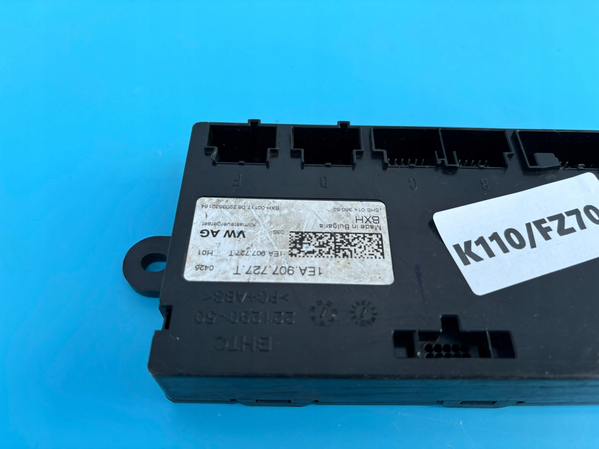 VW ID.4 ID.5 module control unit computer of the air conditioning 1EA907727T K110/FZ704