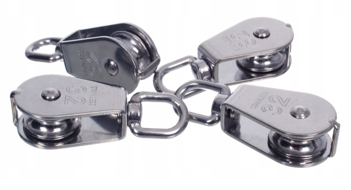 BLOCZEK DO LIN NIERDZEWNY 20mm Z ŚCIĄGANĄ ROLKĄ Model 20mm/5