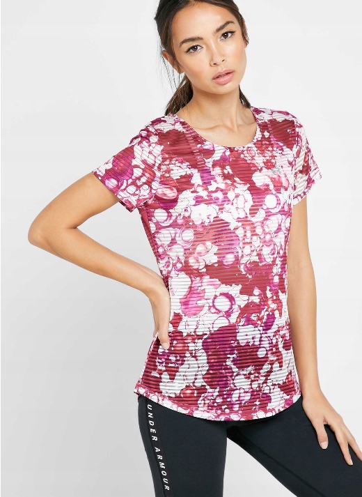 S5317 UNDER ARMOUR PRINTED KOSZULKA DAMSKA XS