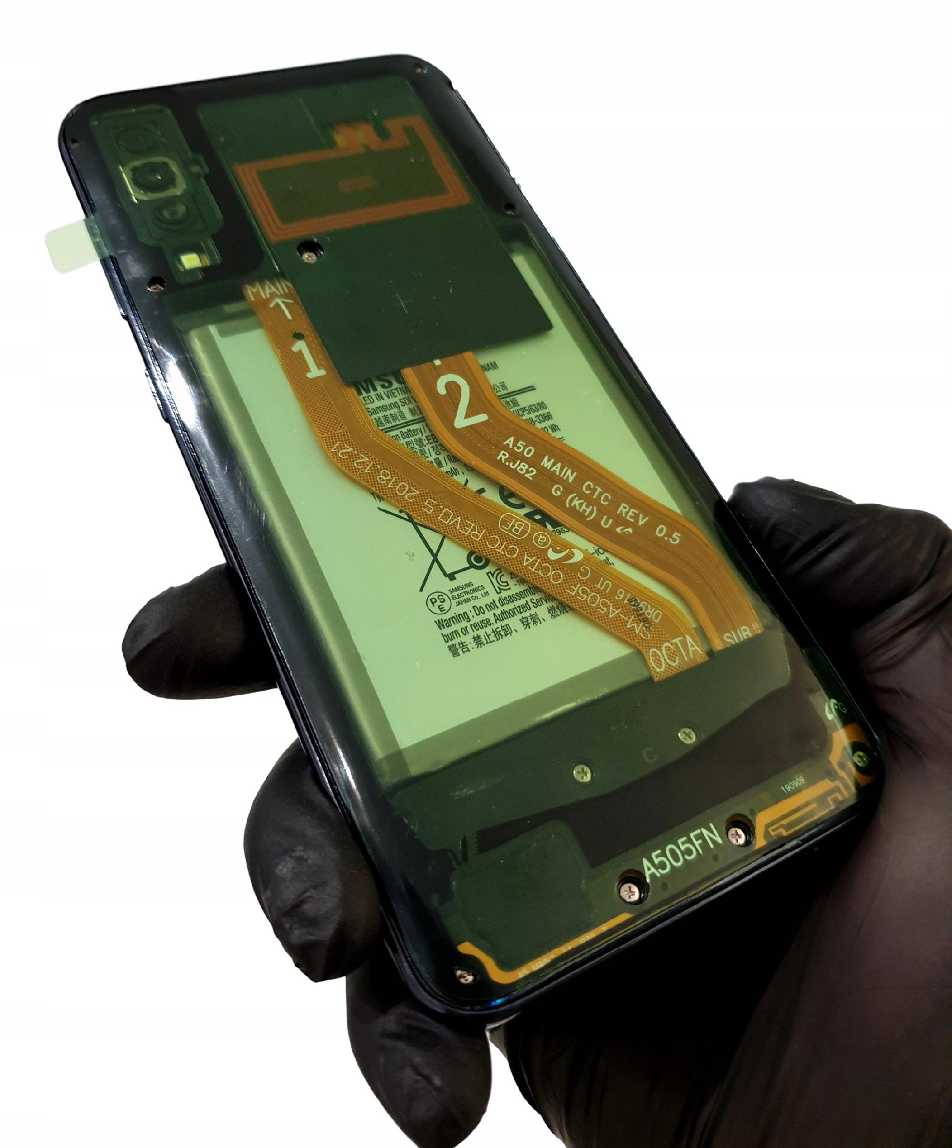 Samsung Galaxy A50 A505 ORYGINALNA TAŚMA MONTAŻOWA KLAPKI KLEJ WKLEJKA Kolor inny