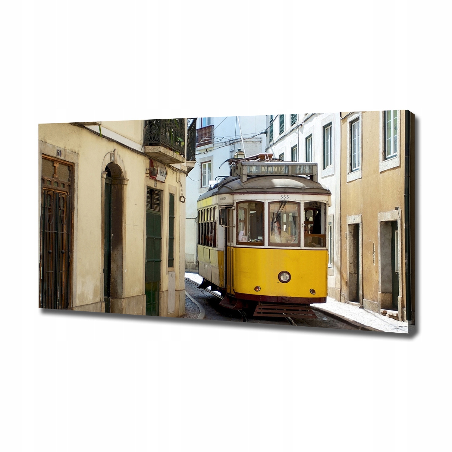 Fotoobraz obraz na plátně Tramvaj z Lisabonu 120 x 60 cm