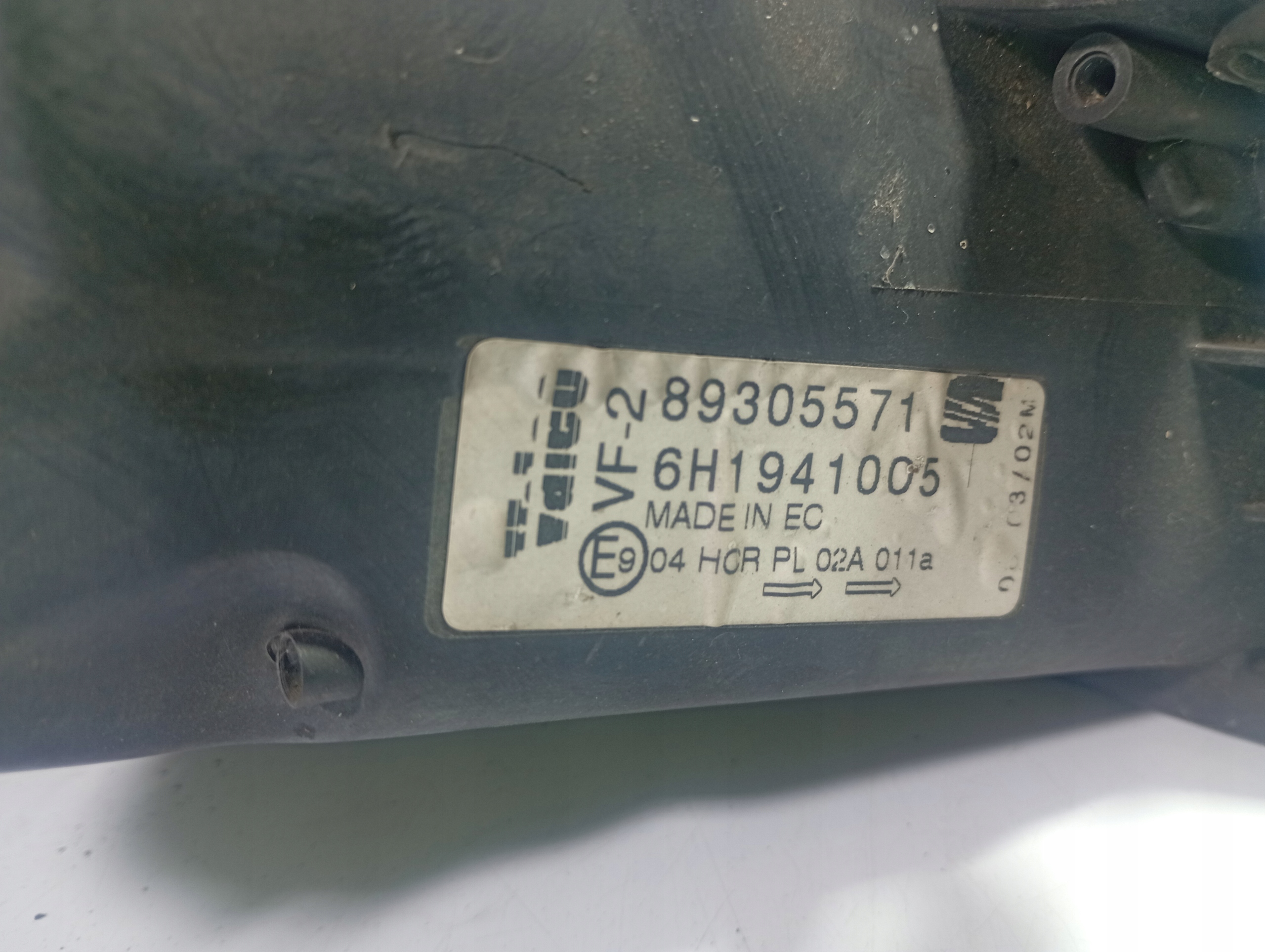 Seat Arosa and 1 1.1 97-04 light left REFLEKTOR left front OE 89305571