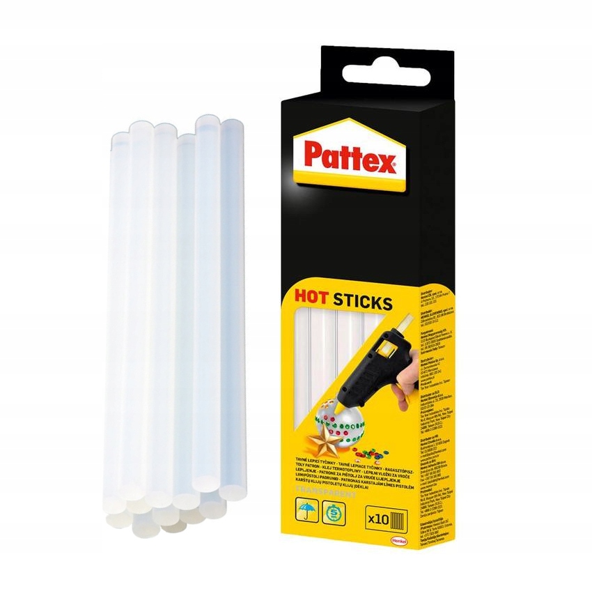 

Klej Termotopliwy Pattex 10 Pałeczek Do Pistoletu