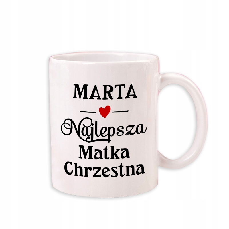 

Kubek dla chrzestnej Najlepsza Matka Chrzestna