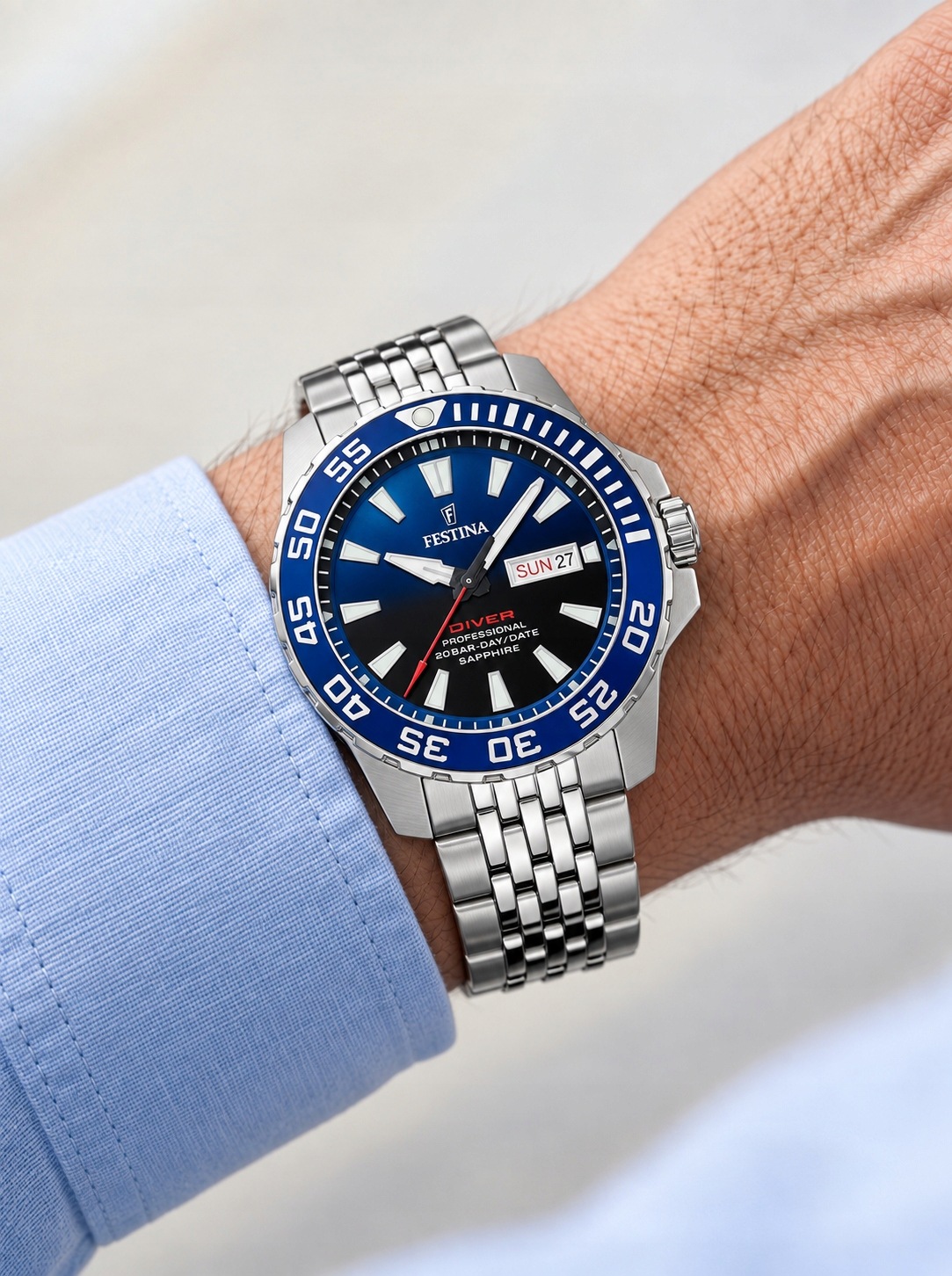 Pánské Hodinky Festina Diver Professional F20661/1 45,00mm 20ATM