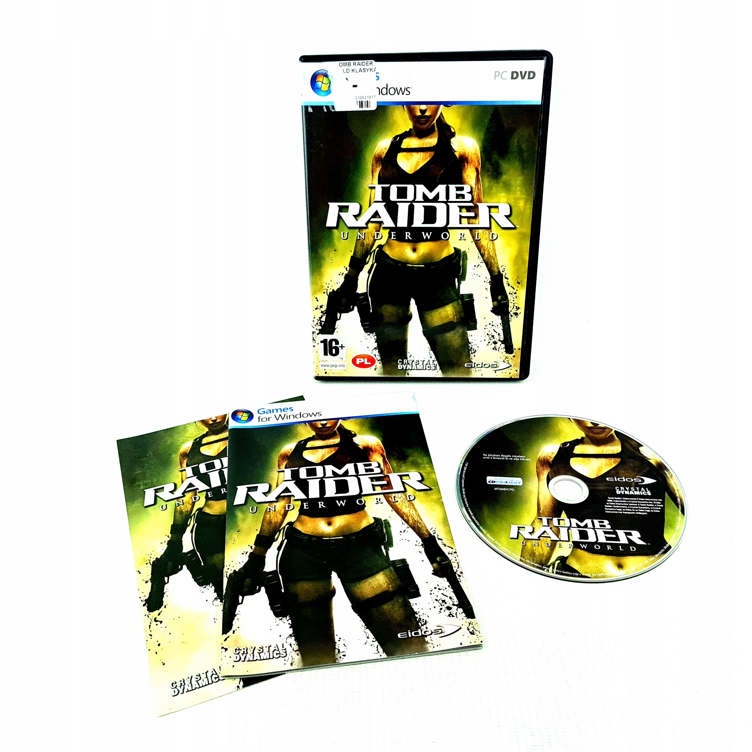 TOMB RAIDER UNDERWORLD PC POLSKIE WYDANIE PL