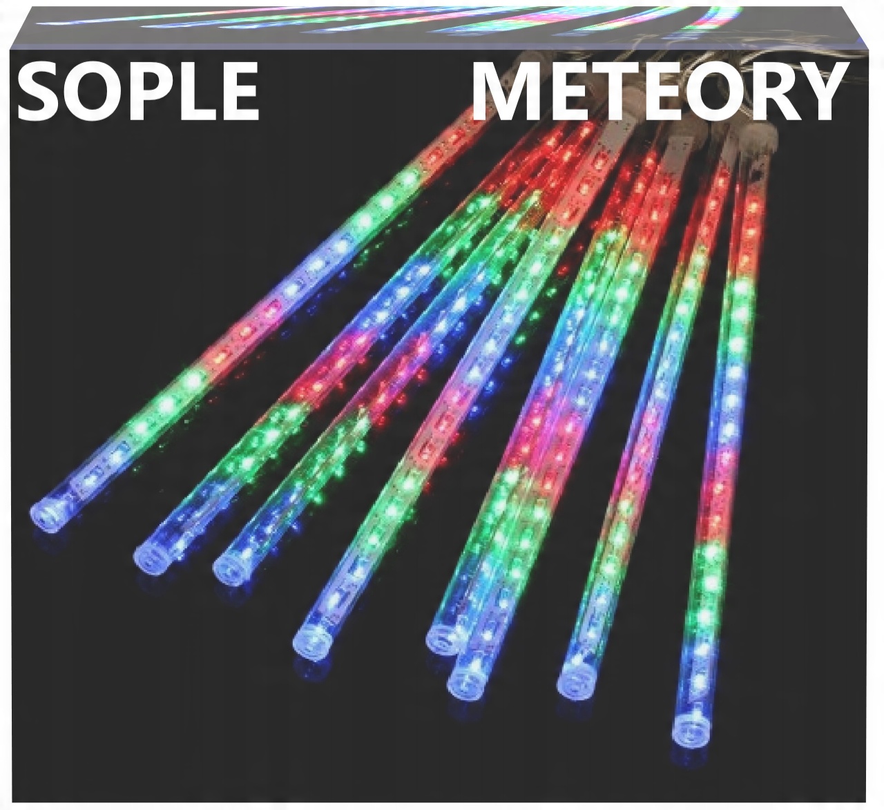 

Sople Meteory Led Lampki Padający Śnieg IP44 50cm