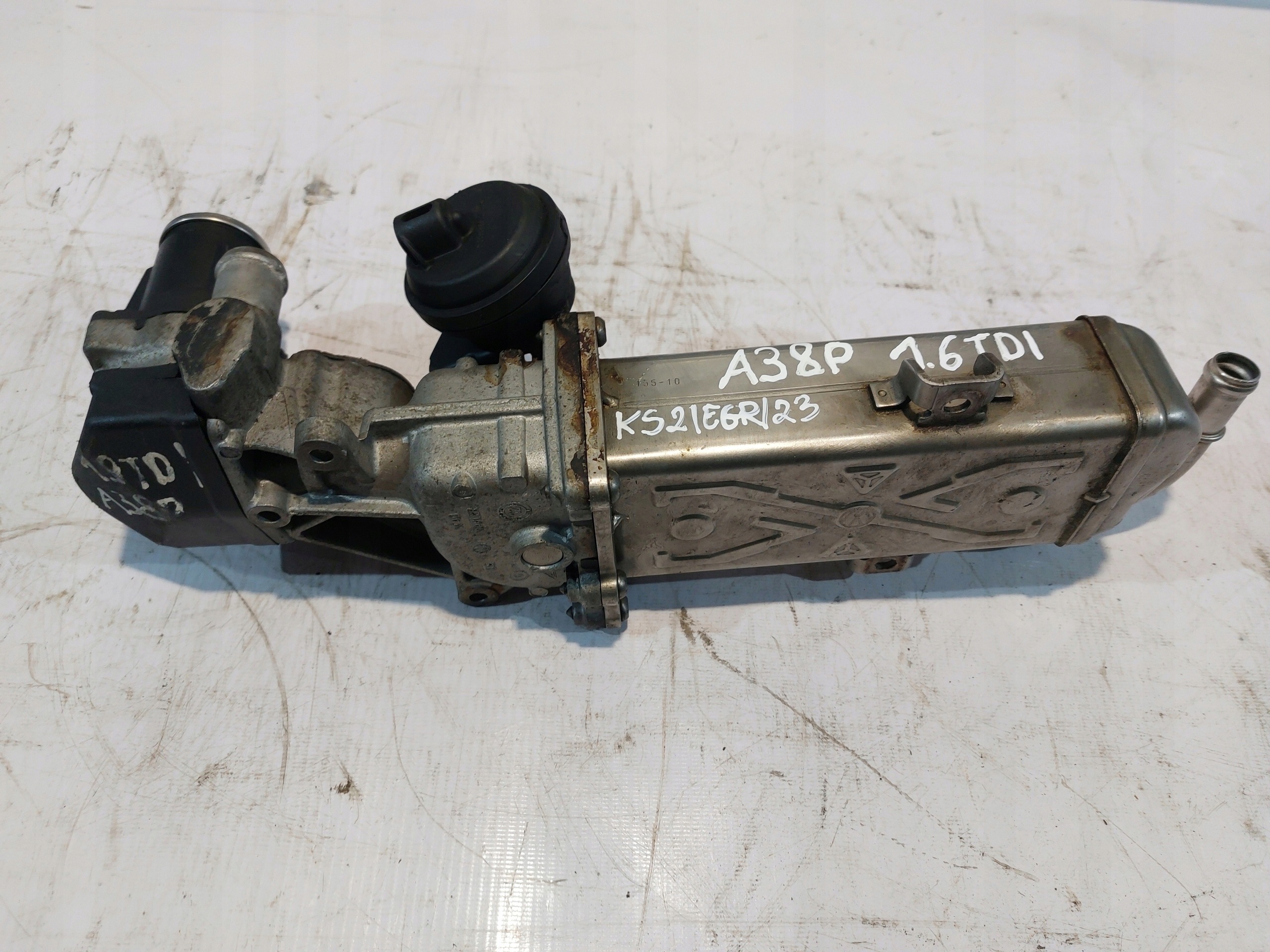 EGR radiator AUDI A3 8P 1.6TDI