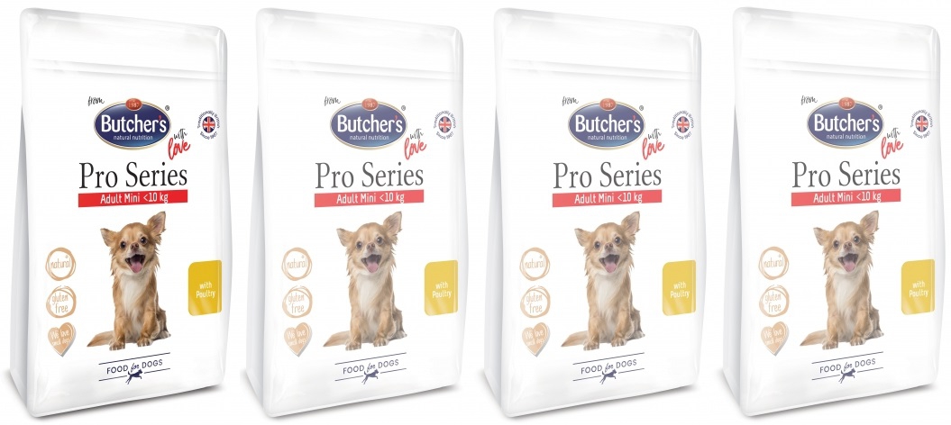 

Butchers Pro Series Adult Mini - z drobiem 12x800g