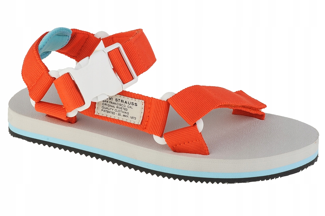 Levi's Tahoe Refresh Sandal [39] Dámské sandály z tkaniny, oranžová barva