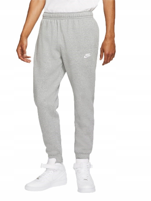 Pánské teplákové kalhoty Nike BV2671-063 šedé sportovní jogger tepláky XXL/2XL
