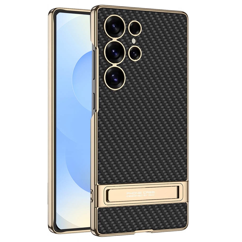 Skórzane Etui do Samsung Galaxy S25 Ultra, Electro Frame Leather cover case