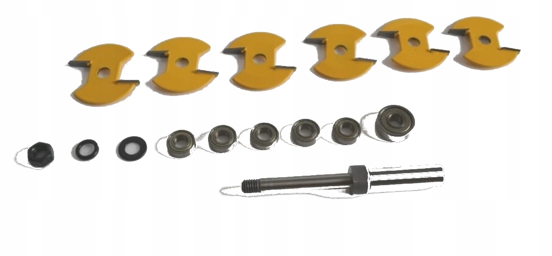 FREZ DO ŁĄCZENIA DREWNA WIELOROWKOWY TRZPIEŃ 8mm Marka BestFrez