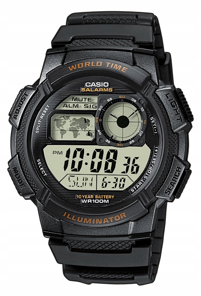 Hodinky Casio AE-1000W-1AVEF Casio Sport AE-1000W