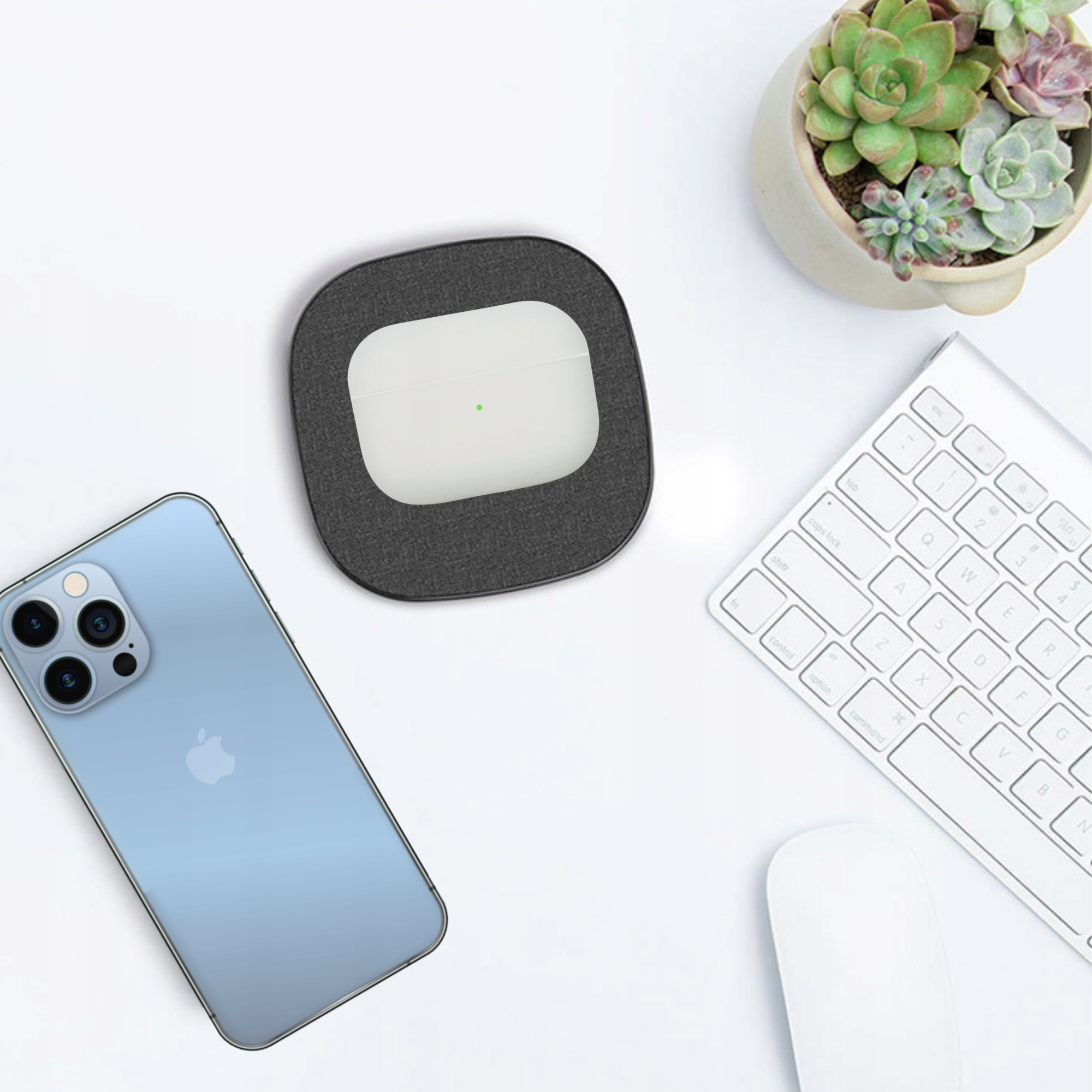 AIRPODS PRO ETUI POKROWIEC DO APPLE SŁUCHAWKI, OCHRONNE ODPORNE – CLEAR Marka bez marki