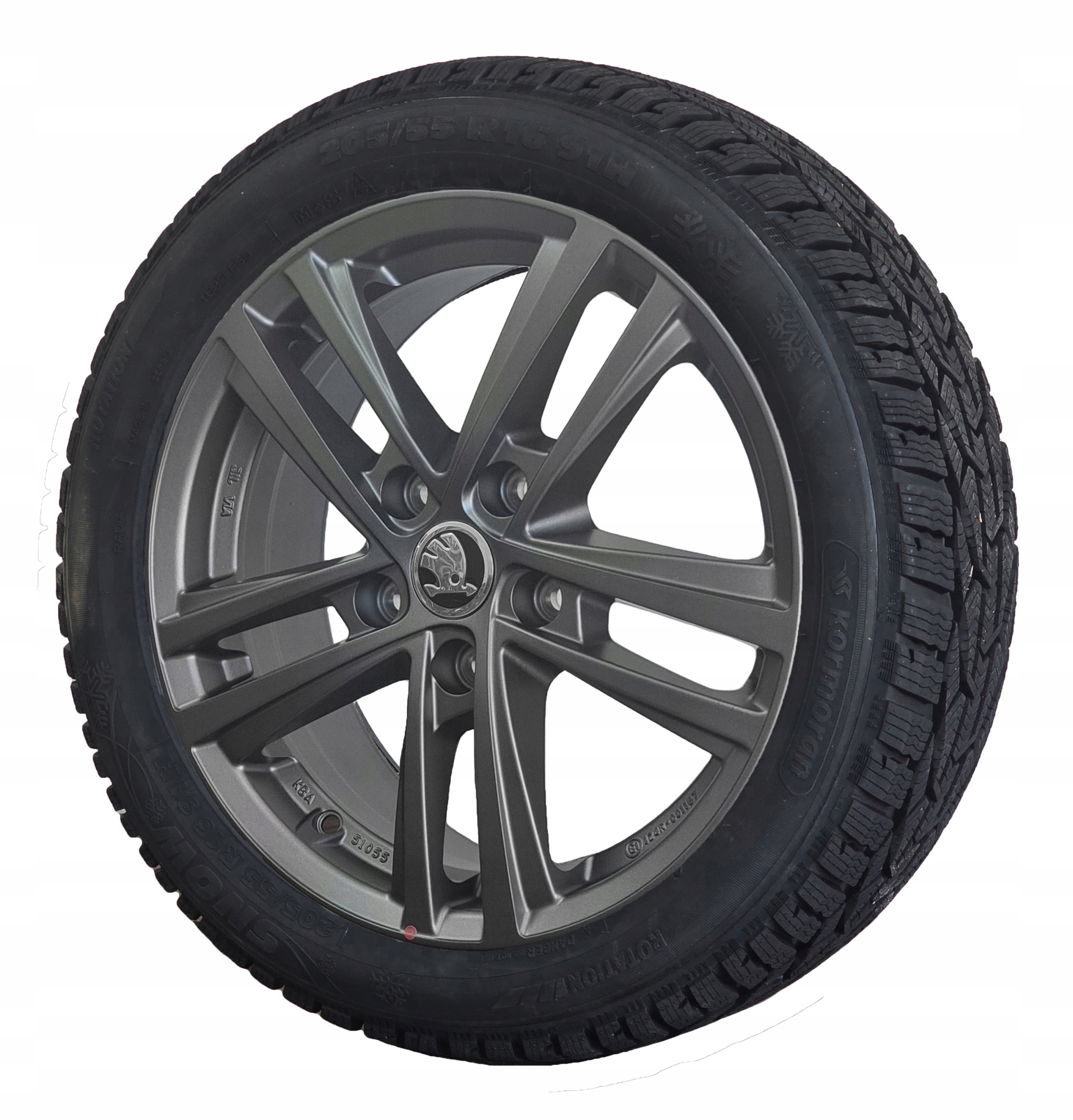 Nové Grafitové Kolesá Seat Leon 2 3 4 Kormoran Snow 16 Palcov 2025 Rok