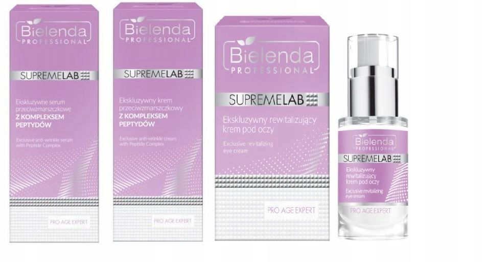 BIELENDA SUPREMELAB ZESTAW CERA DOJRZAŁA PRO AGE