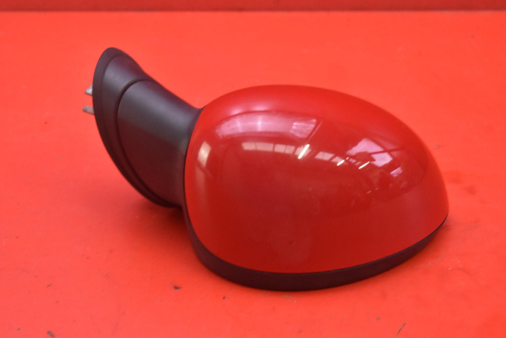 mirror right red EU MINI COOPER R55 10-14 7 PIN