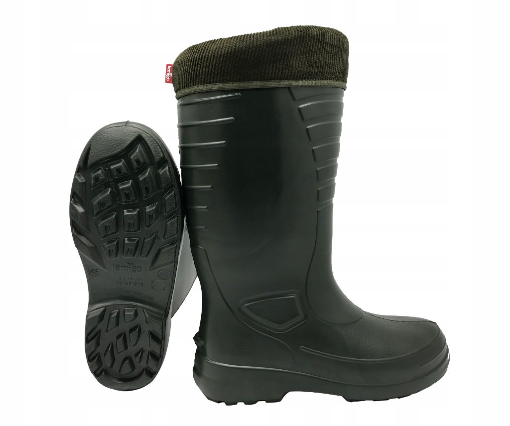 Lemigo Grenlander 862 r.43 Kalosze męskie Zielony Rozmiar 43