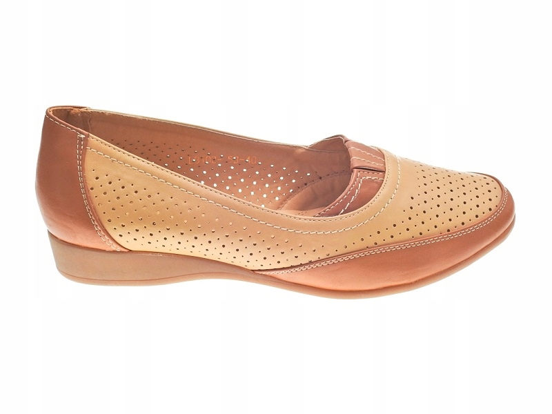 

Damskie Półbuty z Gumką L8102-5B Brown r.36