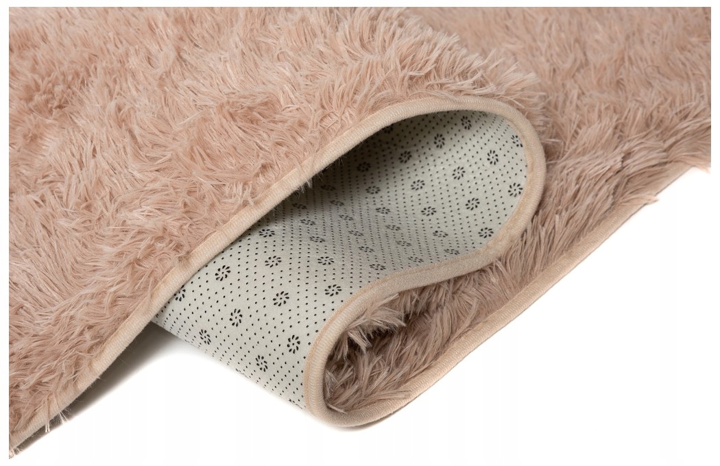 Plyšový Koberec Shaggy 160x230 Mäkký Nadýchaný