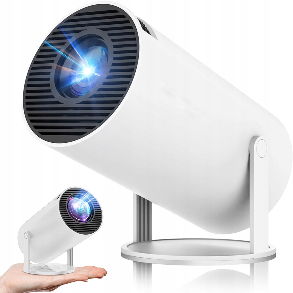Projektor Android Projektor Tv Projektor Wifi Mini Přenosný 4K Fullhd S Dálkovým Ovládáním