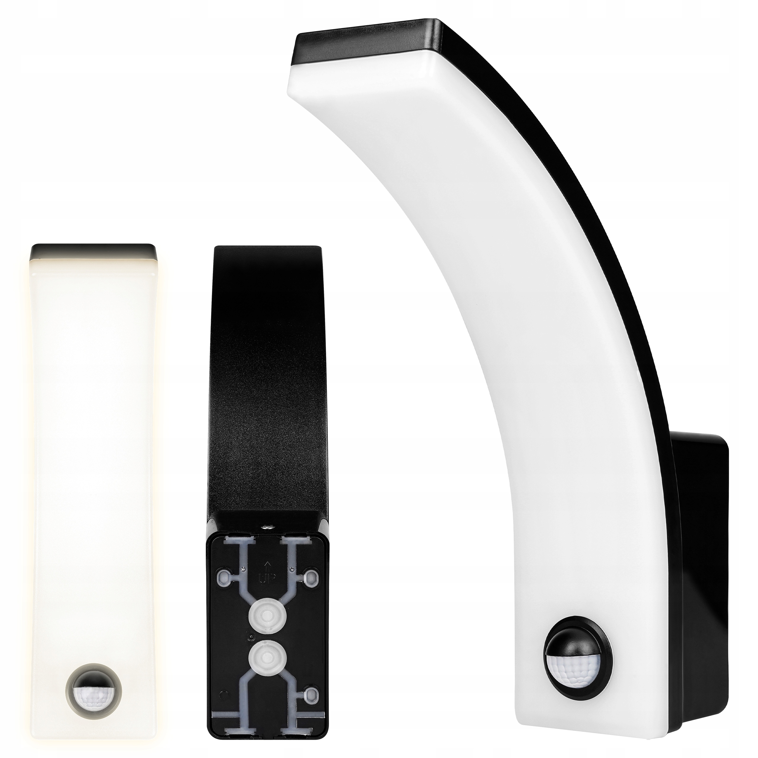 Venkovní nástěnné Led svítidlo 20W Snímač Pohybu zahradní lampa fasádní nástěnná