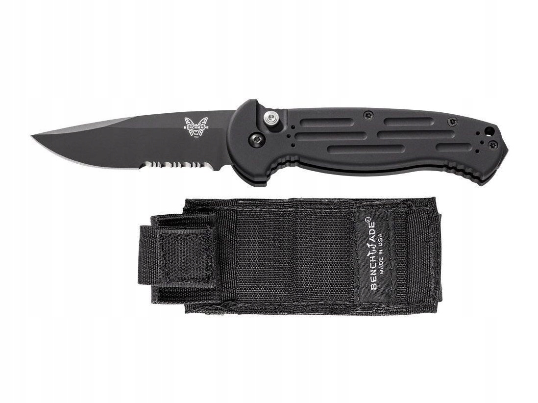 Nůž Benchmade Afo II 9051SBK Hlava 9 cm 164 g Zoubkovaný