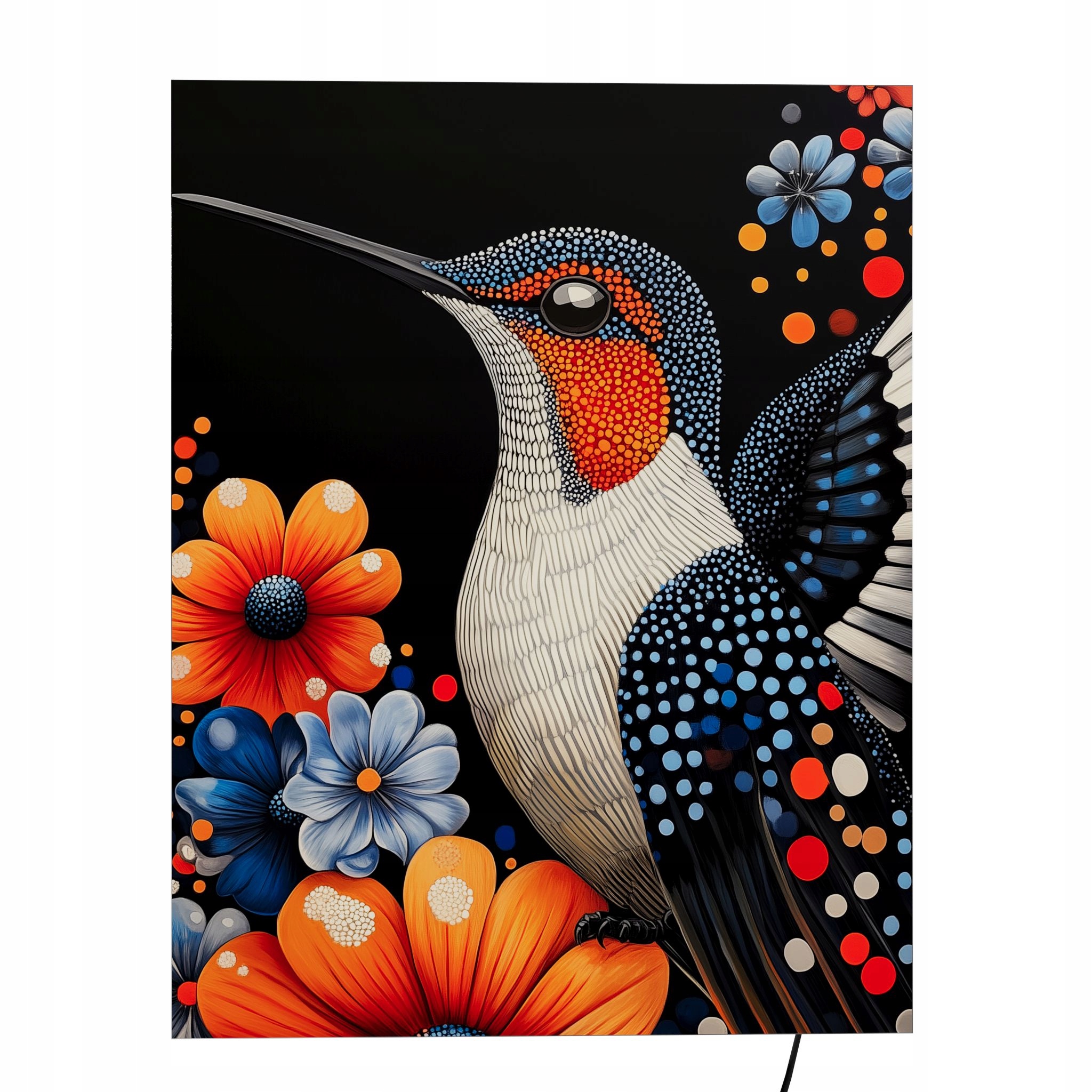 Led nástenná kazeta s podsvieteným obrazom na stenu 46 cm x 75 cm