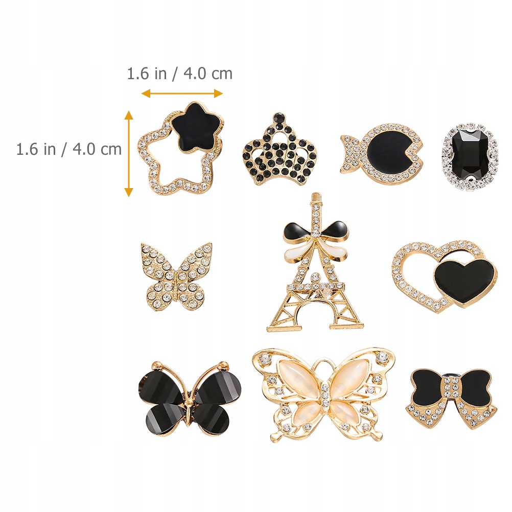 Klipsy ozdobne do butów MFHSLLS 1 szt. Marka bez marki