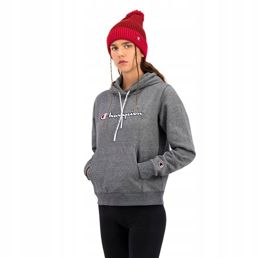 

Bluza damska Champion szara 113185-EM526 M