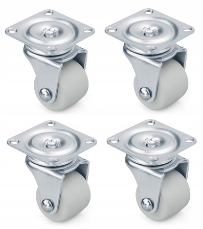 

Kółko Obrotowe, Meblowe, Kółka, Metalowe fi 30 MM
