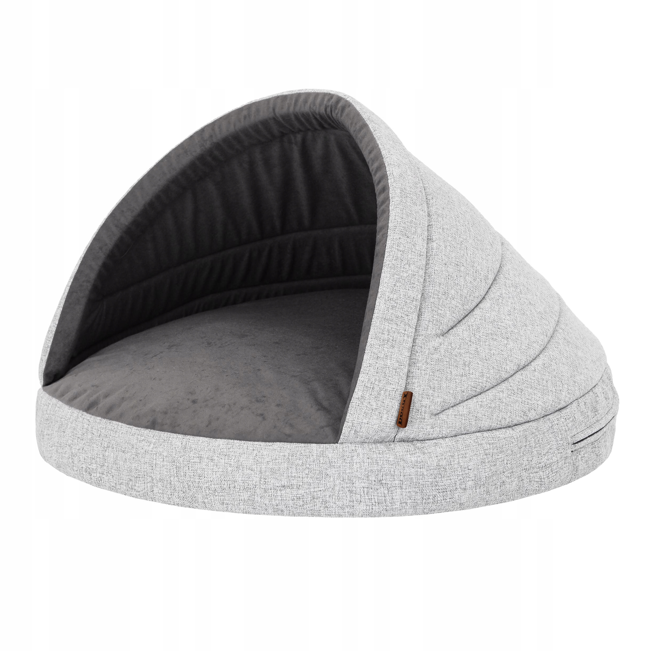 Bouda Pelíšek pro psa, Domeček pro psa 2v1, Pohovka se stříškou 65x65x50 cm