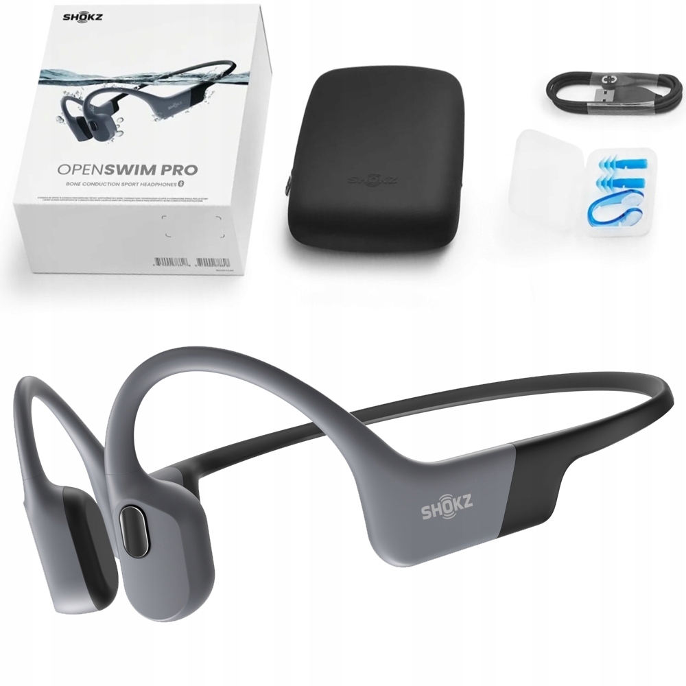 Sluchátka Shokz OpenSwim Pro Bezdrátová sportovní kostková pro plavání