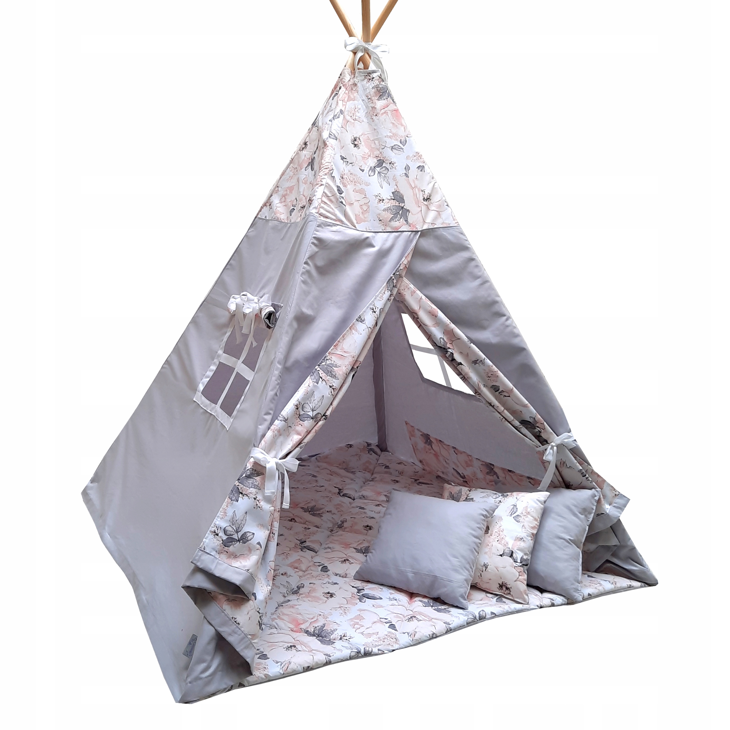 

Lavando Namiot Tipi dla dzieci 3 poduszki, mata