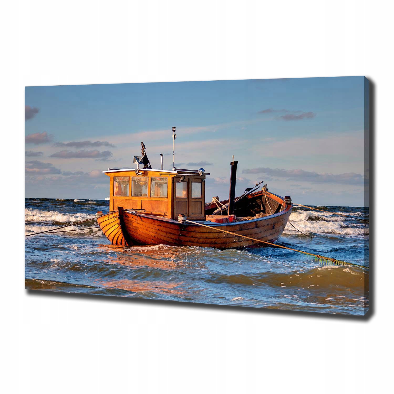 

Foto obraz na płótnie Kuter rybacki 100x70 cm