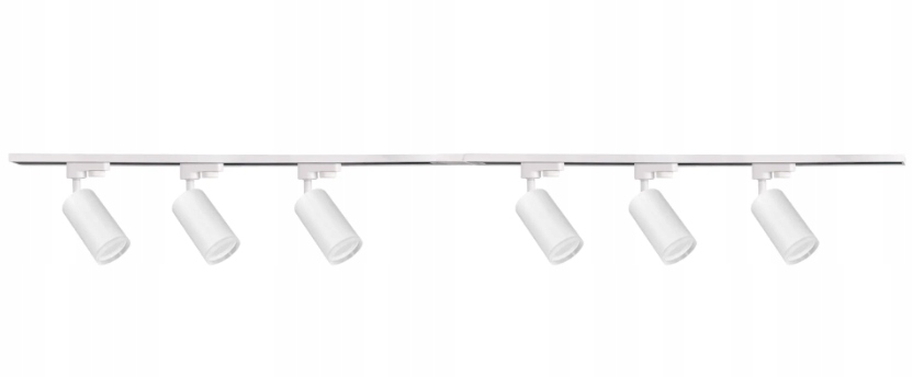 Sada Koľajnicový kábel 2 m 6 x lampa GU10 Led