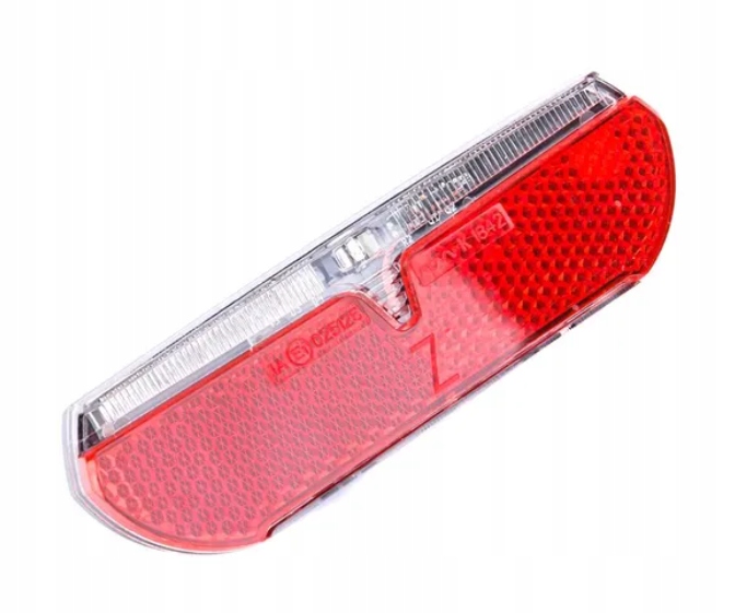 Lampa Rowerowa Na Bagażnik Tył Led Prądnica 03934
