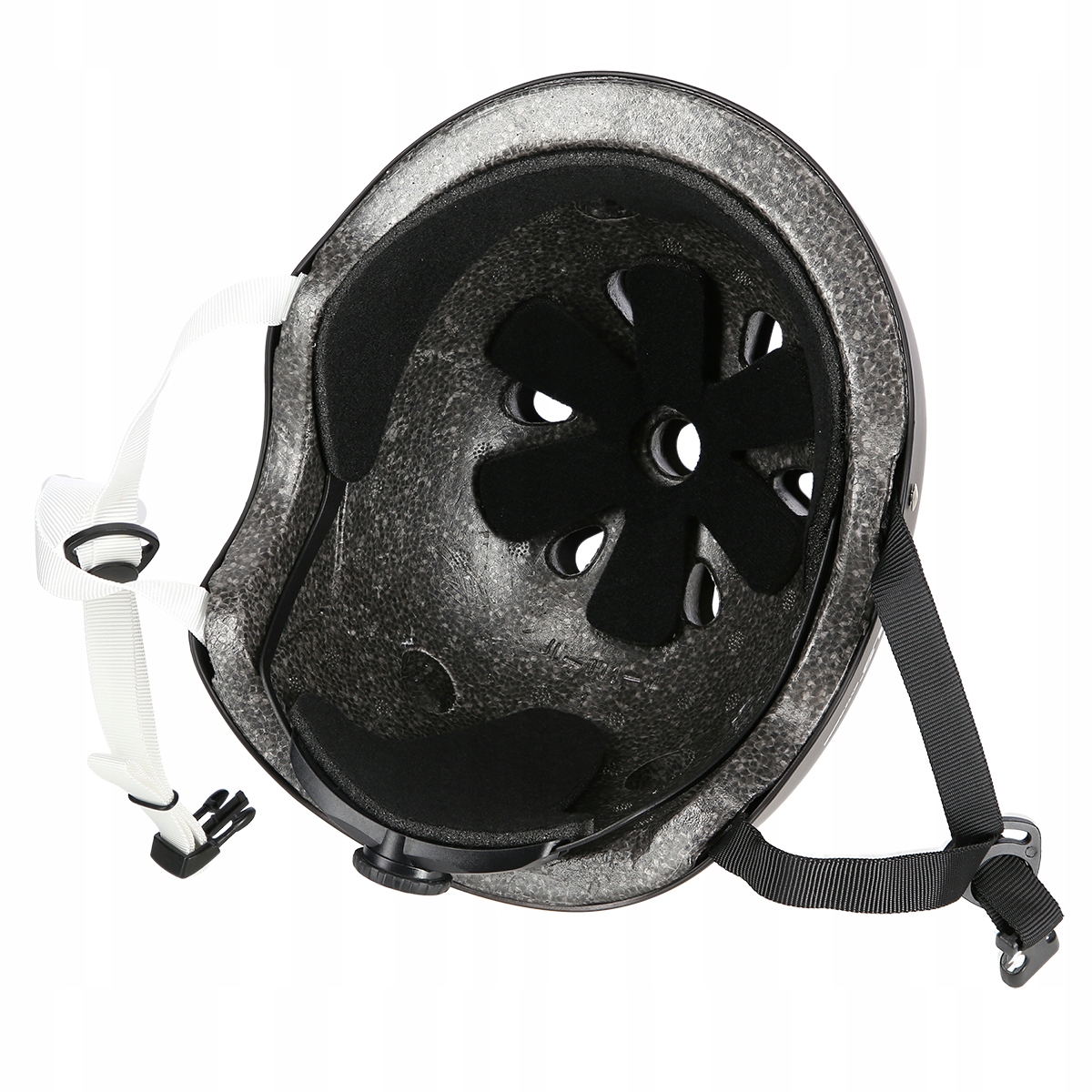 KASK OCHRONNY REGULOWANY NA ROLKI HULAJNOGĘ DLA DZIECI DOROSŁYCH 55-58 Kolor czarny