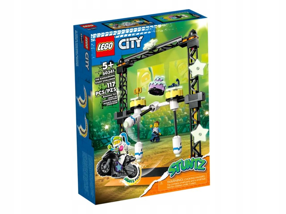 Lego City. Kaskadérská Výzva – The Knockdown 60341