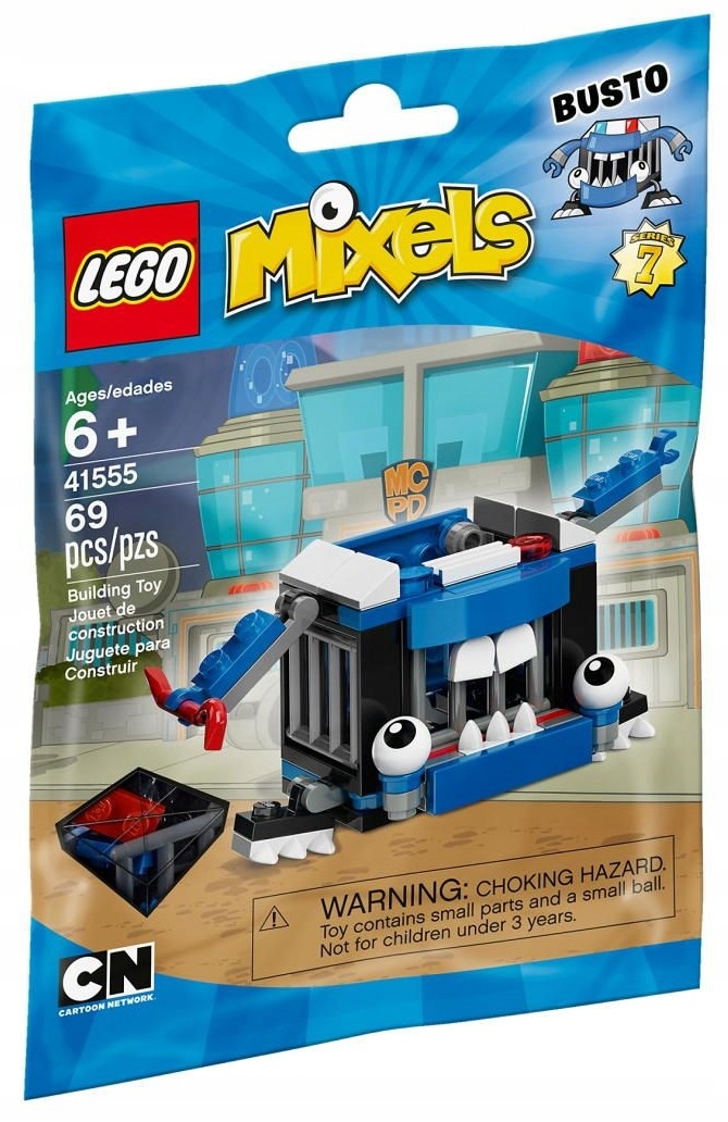Lego Mixels 41555 Busto Miksele Seria 7 fabrycznie nowy