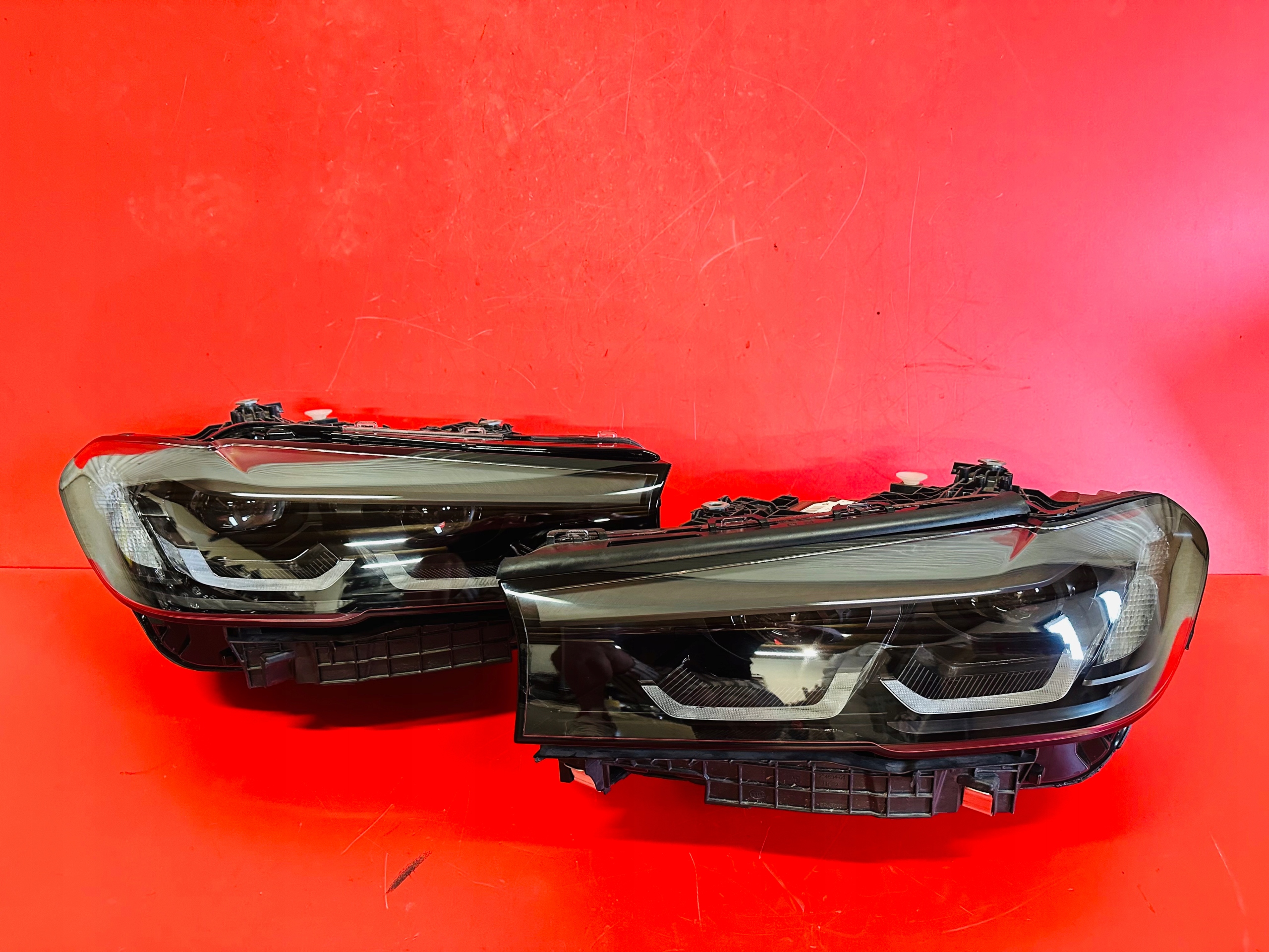 LAMPY BMW G30 LCI LIFT FULL LED SHADOW LINE CZARNE 5A388C302 za 5500