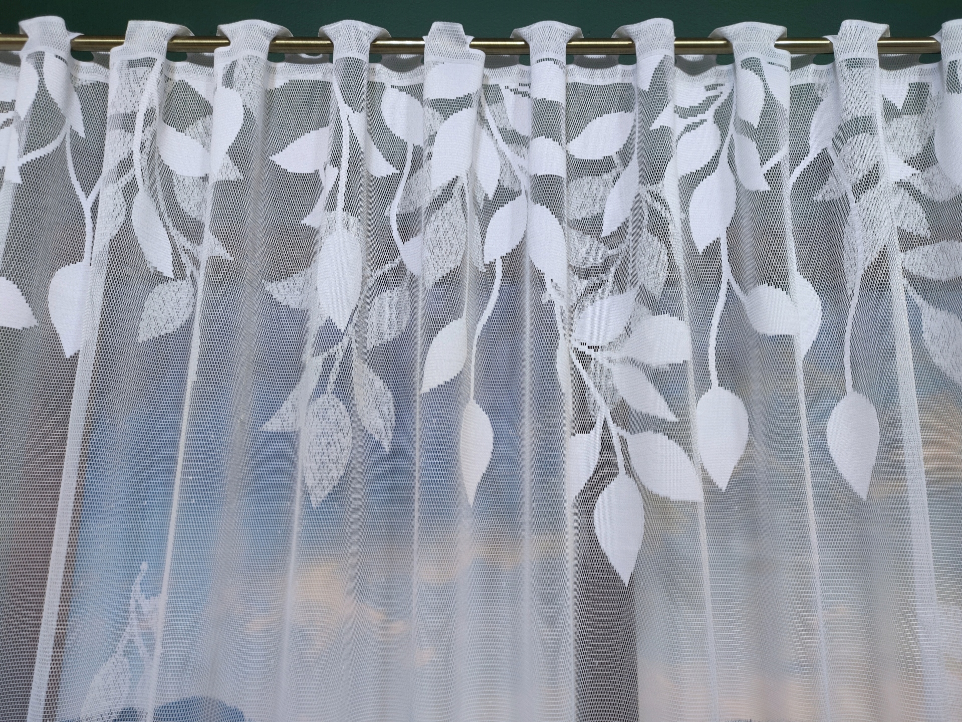 FIRANKI GOTOWA FIRANA ŻAKARDOWA NA PRZELOTKACH Marka Nav-Hess