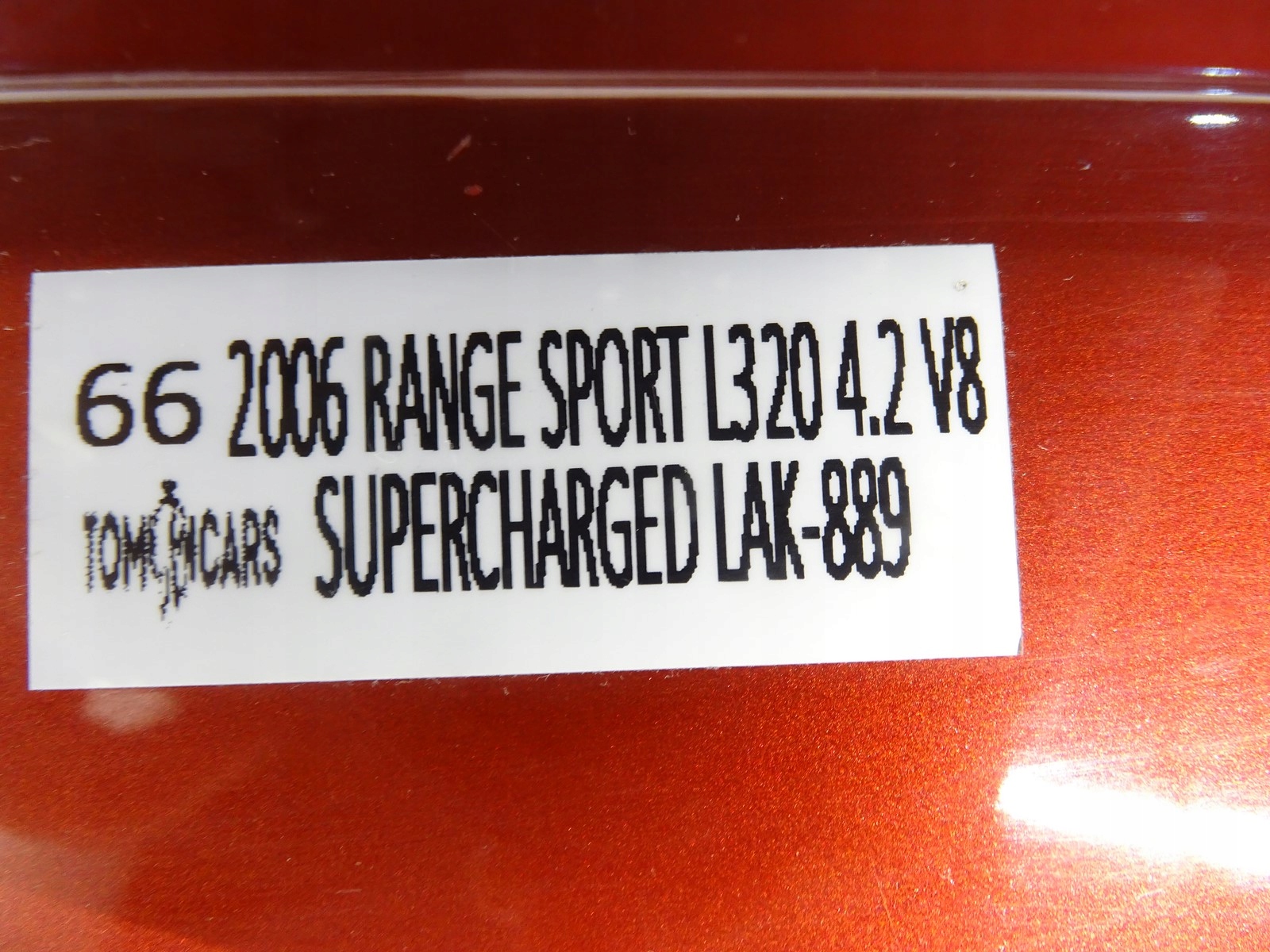 fender left front front RANGE ROVER SPORT L320 LAK-889