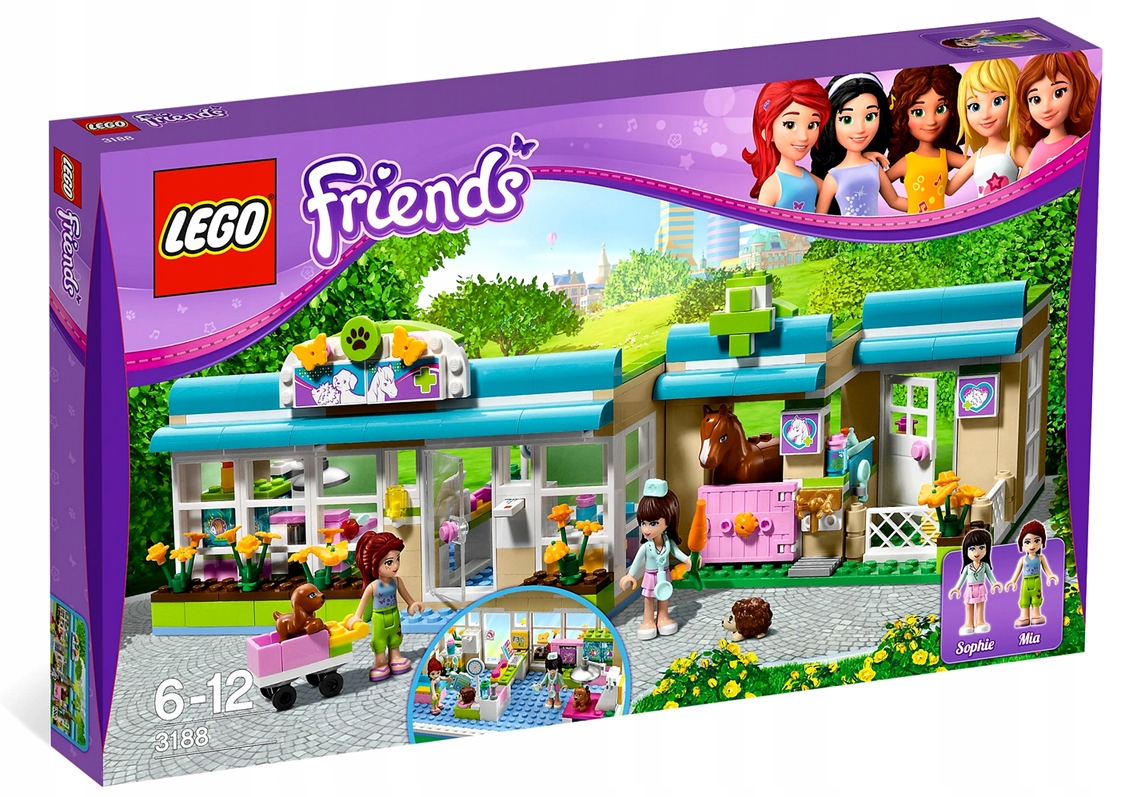 Lego Friends 3188 Veterinář Nové
