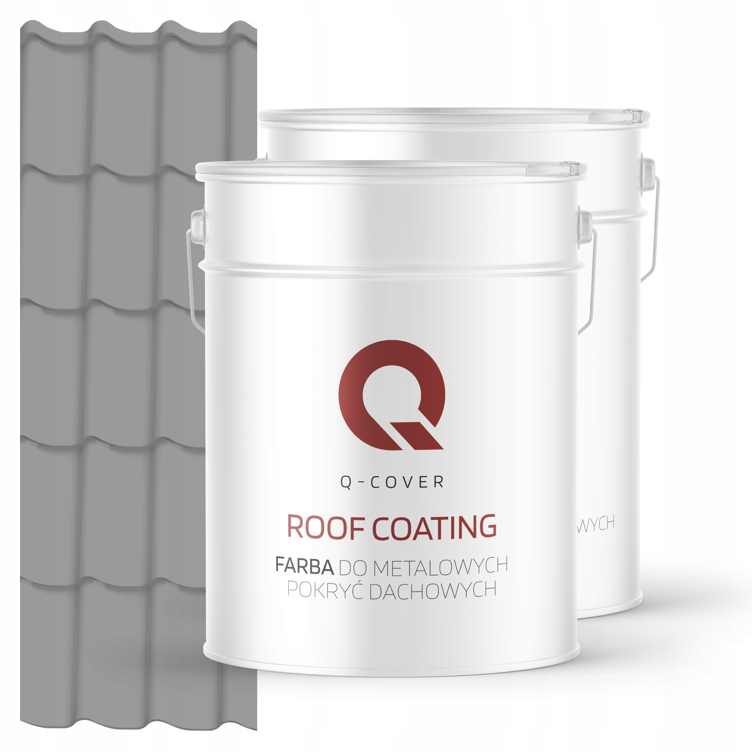 Farba Na Kovové Strechy Podložka Sivá Signálová RAL7004 74 m2 Lesk