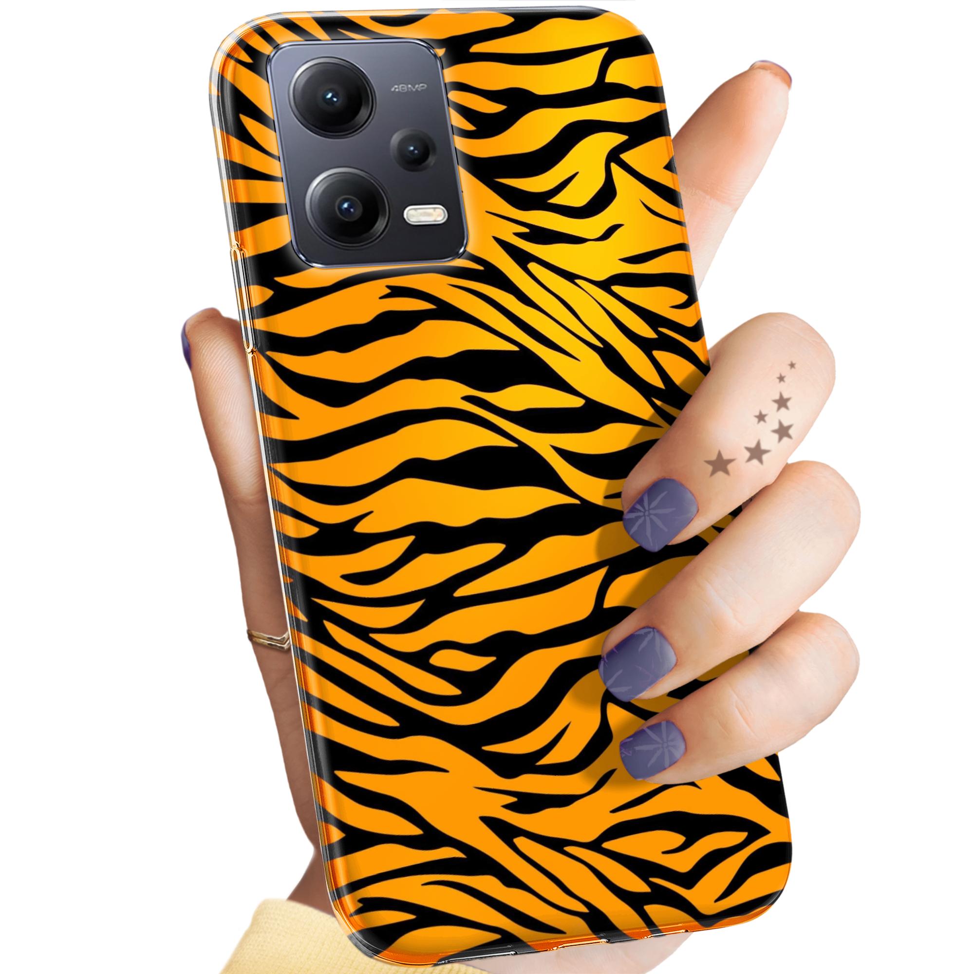 Etui Do Redmi Note 12 5G Poco X5 Tygrys Tygryesk Tiger Obudowa Case