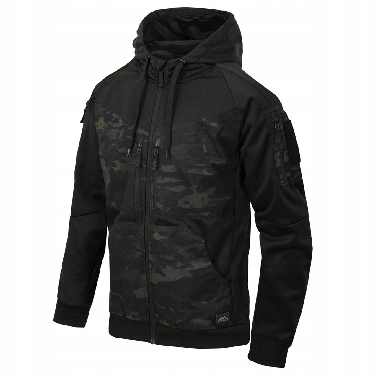 

Helikon Bluza Rogue Hoodie FullZip Czarny Multicam