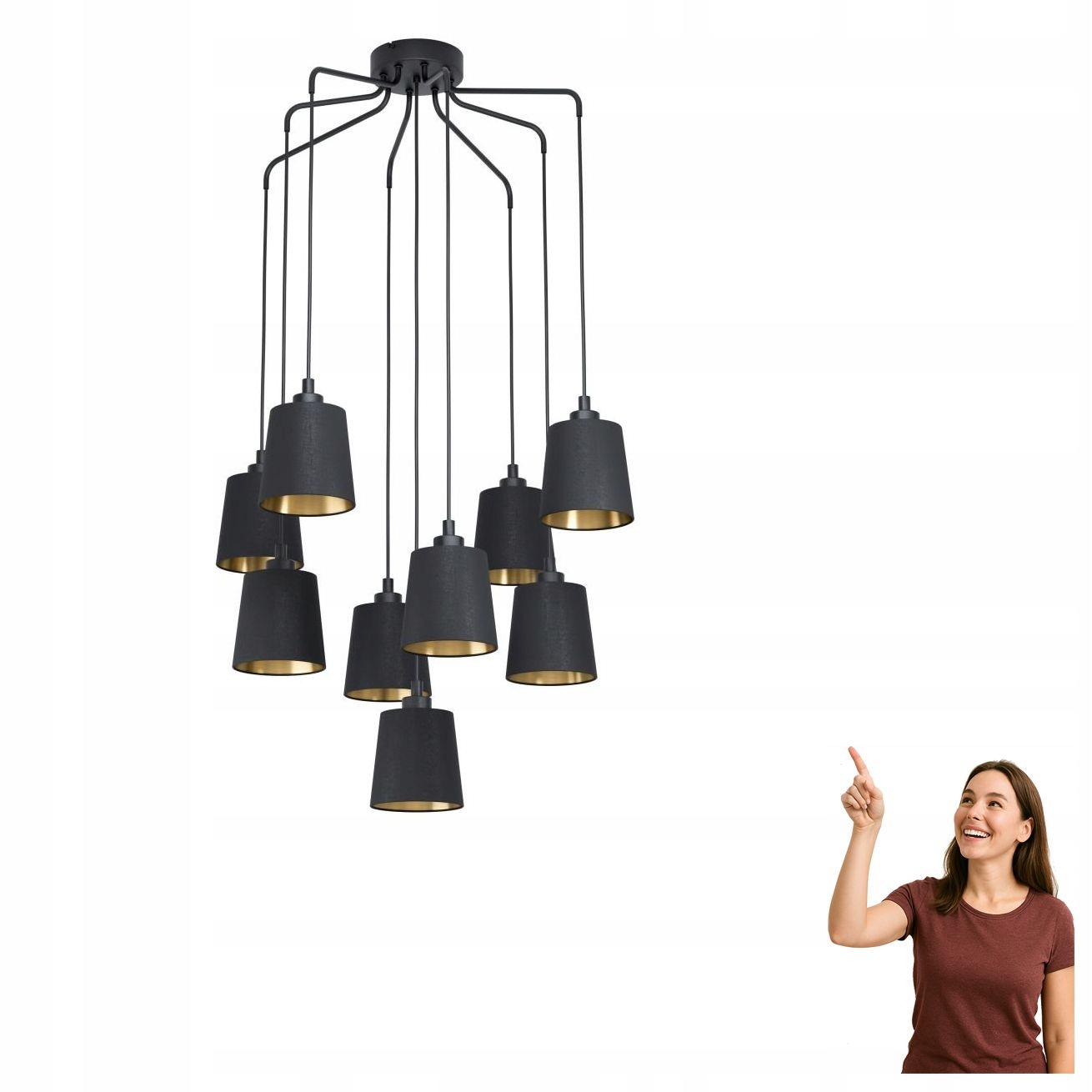 Závěsná lampa Bernabetta 39739 Eglo
